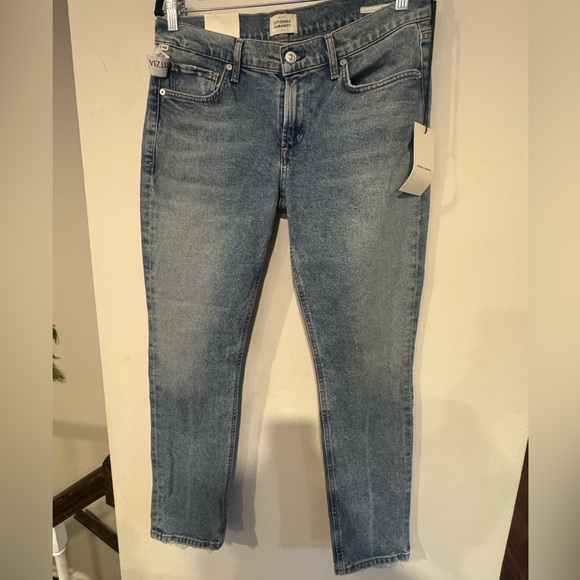 NWT Citizens of Humanity Inga Low Rise Slim Jeans in Lillet - Size 29 - Picture 5 of 12